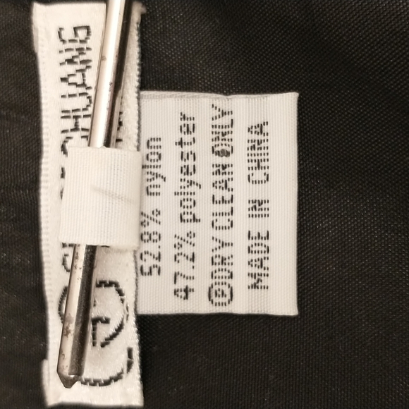 Grace Chuang Lush Fabric Red & Black Jacket Rich Silk Look Asian Styling Pockets - Picture 8 of 12